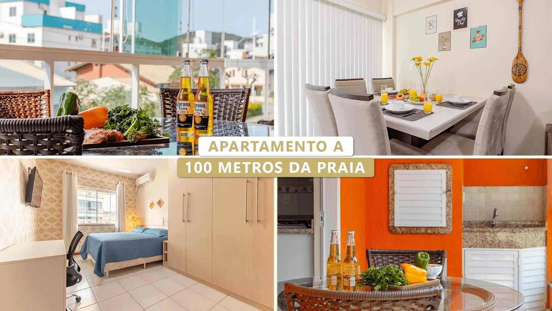 公寓 Confortavel Apartamento A Poucos Minutos Da Praia 邦比尼亚斯 巴西